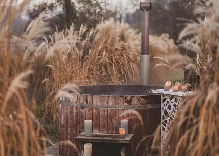 U Harrego I Przy Stawie Z Klimatyzacja, Balia, Sauna, Ogrodem I Parkingiem Apartmán *