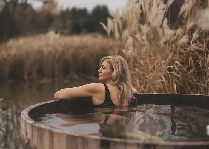 U Harrego I Przy Stawie Z Klimatyzacja, Balia, Sauna, Ogrodem I Parkingiem * Kudowa-Zdrój