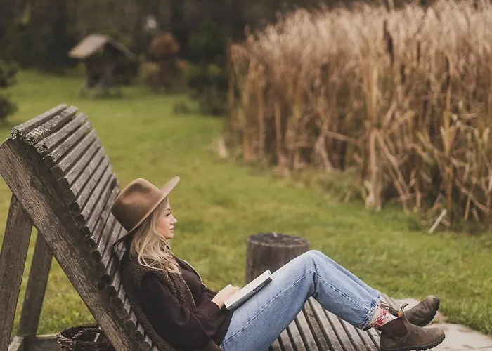 U Harrego I Przy Stawie Z Klimatyzacja, Balia, Sauna, Ogrodem I Parkingiem Apartmán *