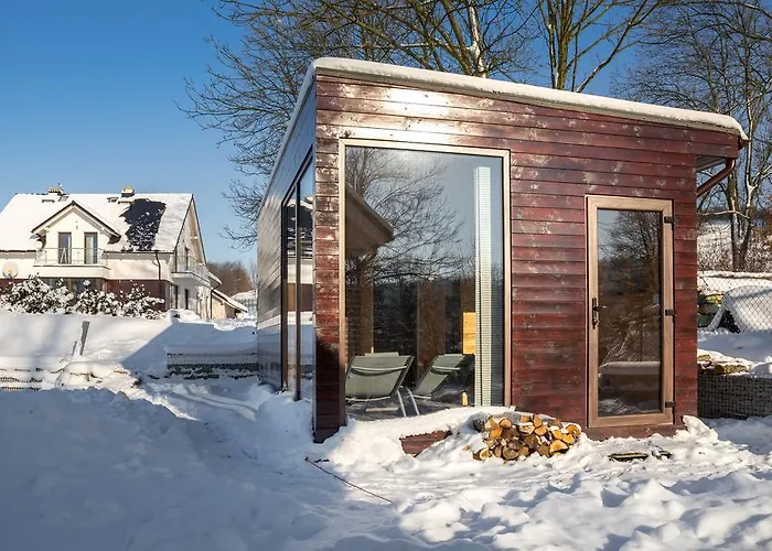 U Harrego I Przy Stawie Z Klimatyzacja, Balia, Sauna, Ogrodem I Parkingiem *