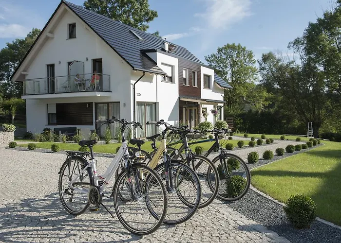 U Harrego I Przy Stawie Z Klimatyzacja, Balia, Sauna, Ogrodem I Parkingiem Apartmán *