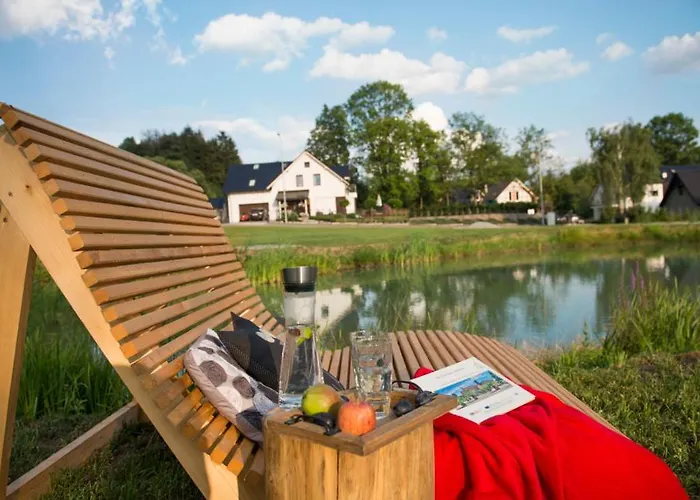 U Harrego I Przy Stawie Z Klimatyzacja, Balia, Sauna, Ogrodem I Parkingiem